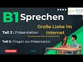 Ösd B1 Sprechen Präsentation Große Liebe Im Internet Fernbeziehung Liebe Durch Das Internet