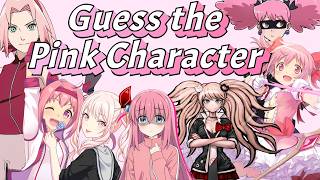 Guess the PINK HAIR Character!