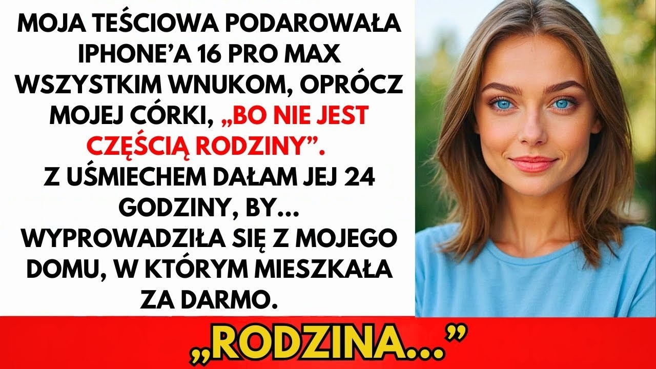 Teściowa Dała iPhone 16 Pro Max Wszystkim Wnukom, Z Wyjątkiem Mojej Córki — „Bo…”