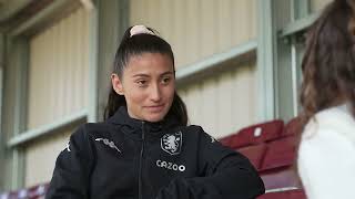 The Big Little Interview with Aston Villa's Maz Pacheco with Priya-Rose.