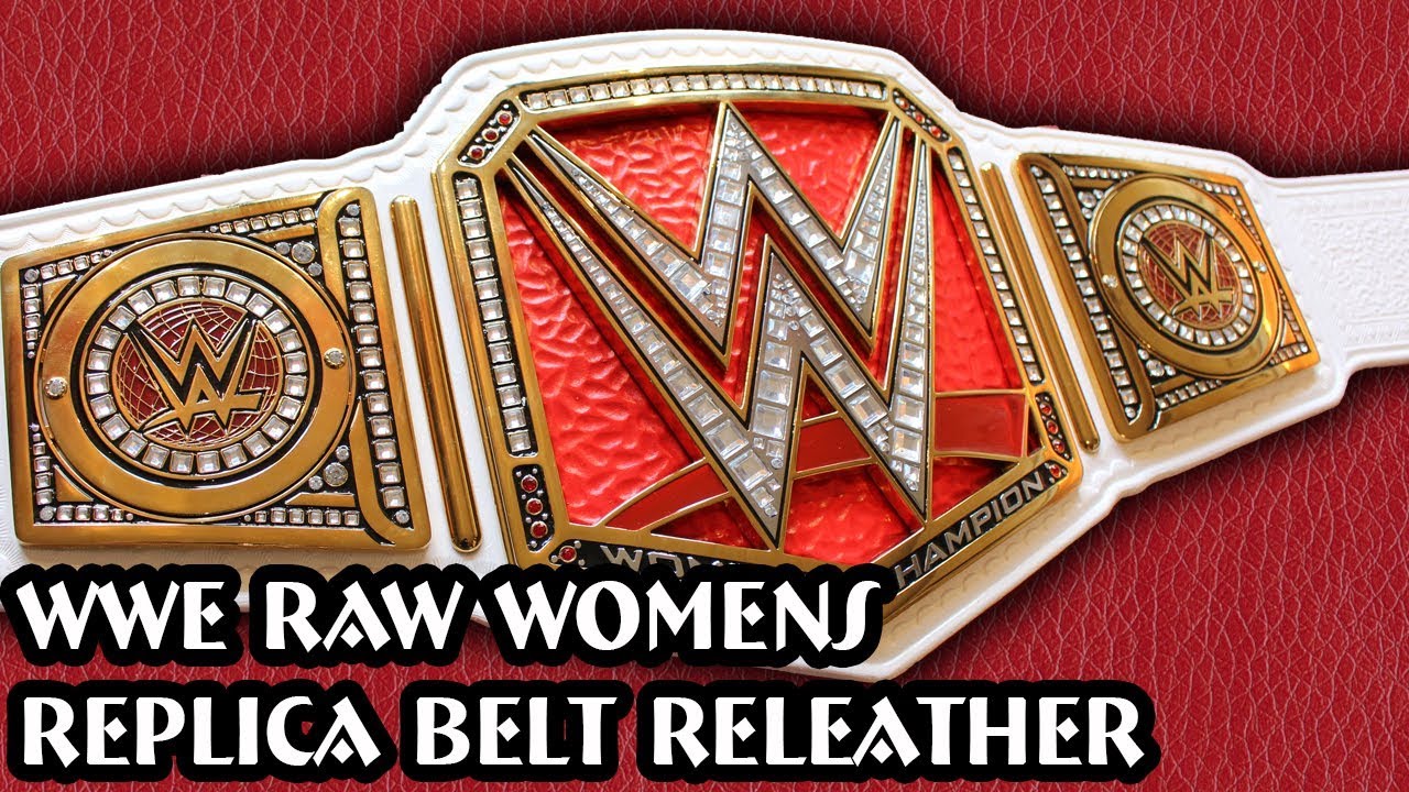 WWE Raw Womens Belt Releather & Review!