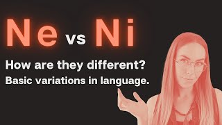 Ne vs Ni | Differences in Language of Extroverted and Introverted Intuition