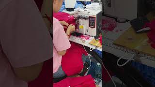 A Day of Sewing Work at the Clothing Factory.
