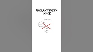To Do List - Every PRODUCTIVITY HACK Explained in 8 minutes #explained #science