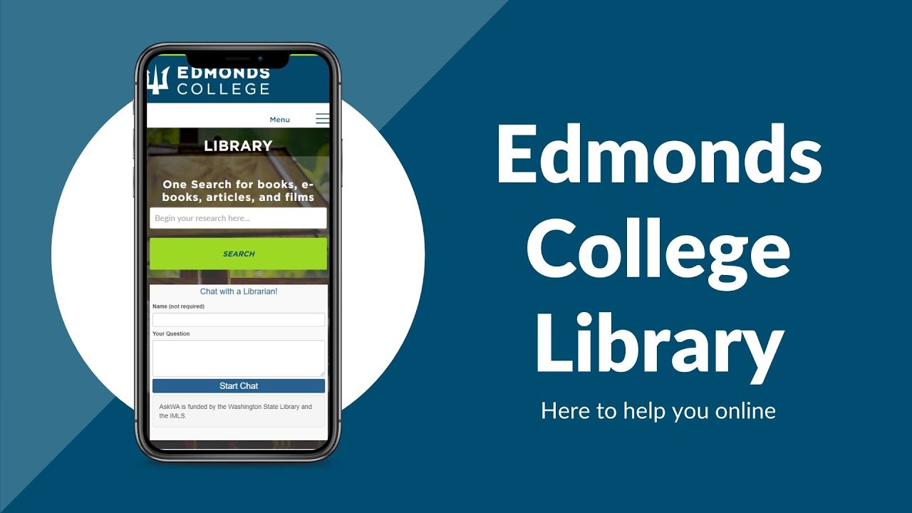 Edmonds College Library Online YouTube