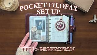 Filofax Pocket Setup ✨ Fun & Practical Planner & Wallet