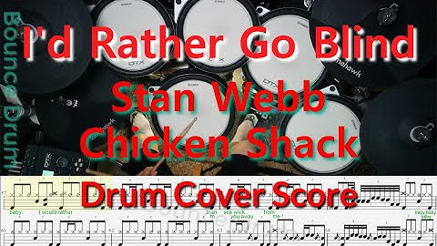 I’d Rather Go Blind Drums version - Drums performance video thumbnail