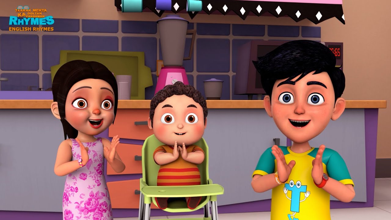 Funny & Entertaining English Rhymes for Kids & Cartoon | English Nursery Rhymes & Kids Songs