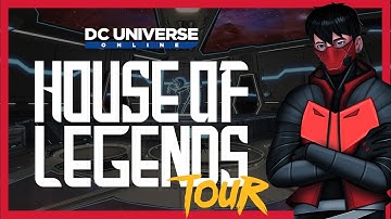 DCUO Test Server - House of Legends Tour (New Upcoming Hub!)