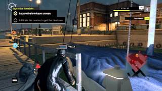 Watch Dogs: Playing one mission. PC version, max settings.
