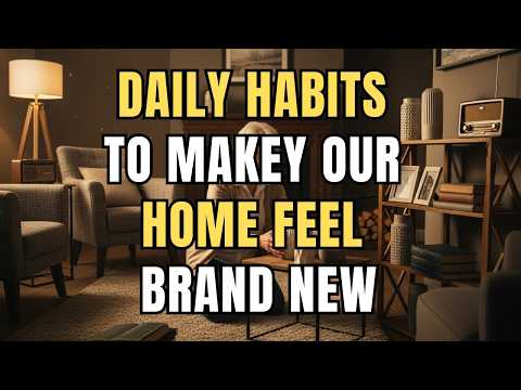 Do These 7 Daily Habits and Your Home Will Feel Brand New Again!