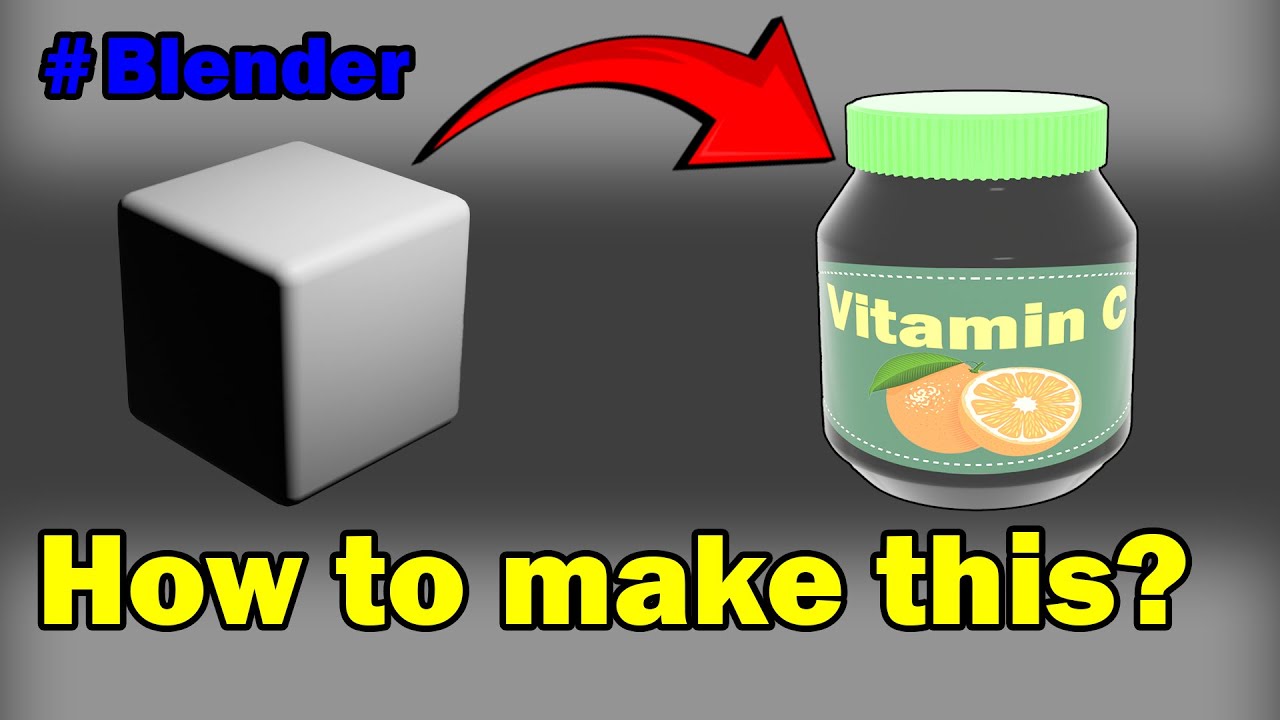 How to make a Bottle in Blender | How to make this? - YouTube