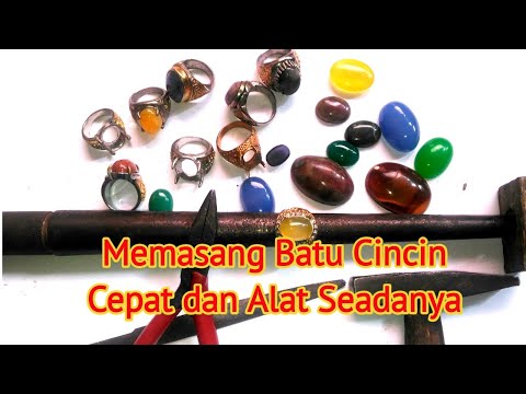 Video: Cara Memasukkan Batu Ke Dalam Cincin