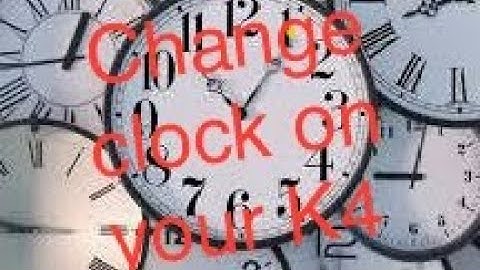 HOW TO SET THE CLOCK KN YOUR NEW KIA K4⛵️❗️