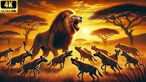 Sư Tử Và Linh Cẩu Những đối thủ của Savannah - Phim Tài Liệu Về Động Vật