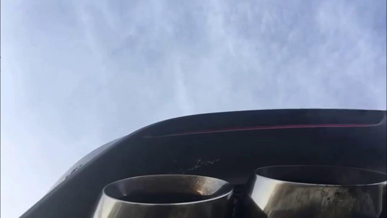 GT350 Resonated Exhaust vs Non Resonated YouTube