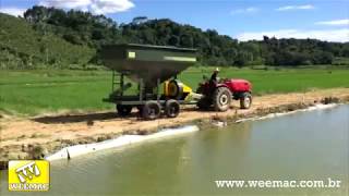 Alimentador de Peixe 2000KG, com controlador Digital