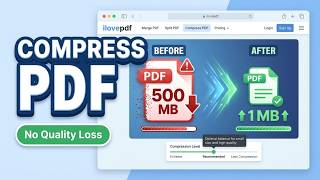 How to Compress a PDF File Without Losing Quality (2026) — Quick & Easy