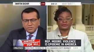 Gwen Moore Discusses the Violence Against Women Act on Martin Bashir Live