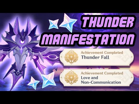 THUNDER MANIFESTATION | Achievement Guide (Genshin impact)