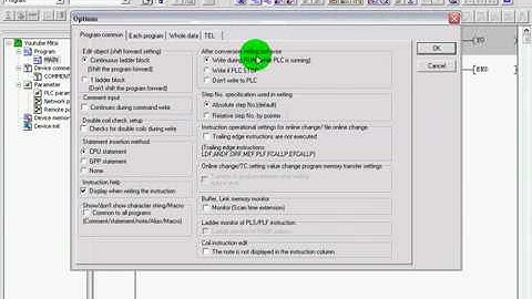 2Mitsubishi GX Developer Introduction Tutorial 2 avi