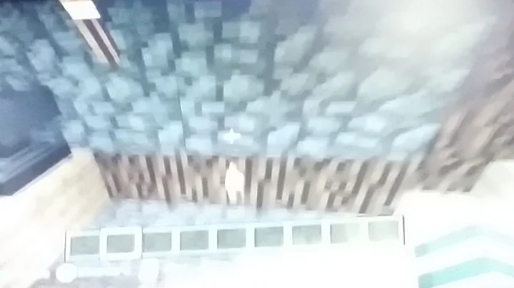 Playing Minecraft