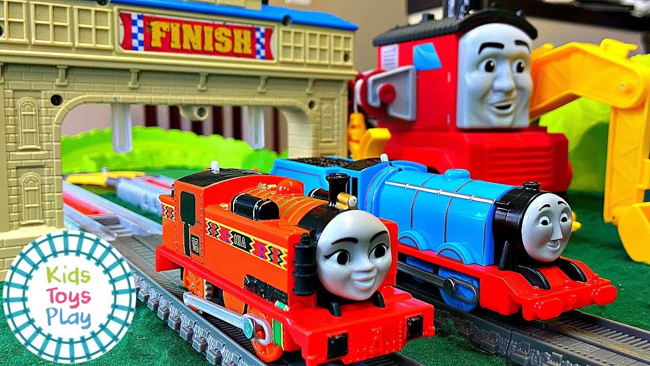 Kids Toys Play Thomas and Friends Races