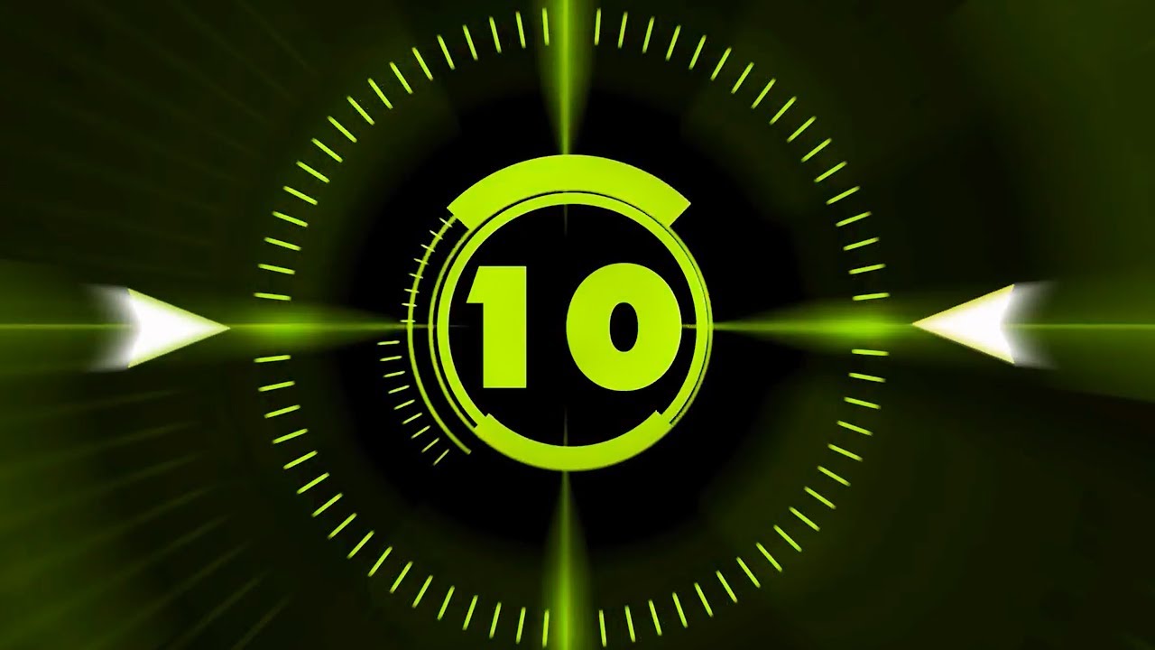 Countdown ( v 212 ) 10 sec with Sound effects Voice HD - YouTube