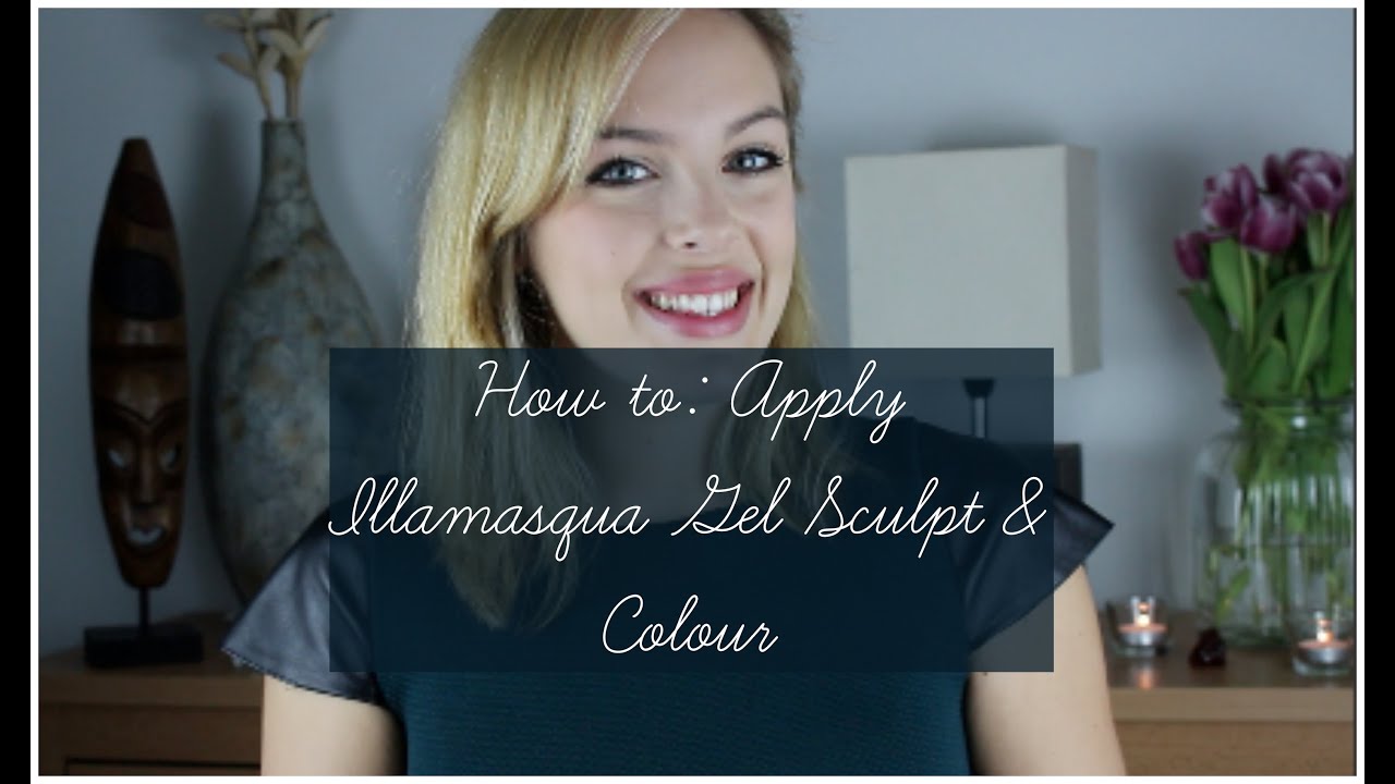 How to Apply Illamasqua Gel Sculpt & Colour YouTube