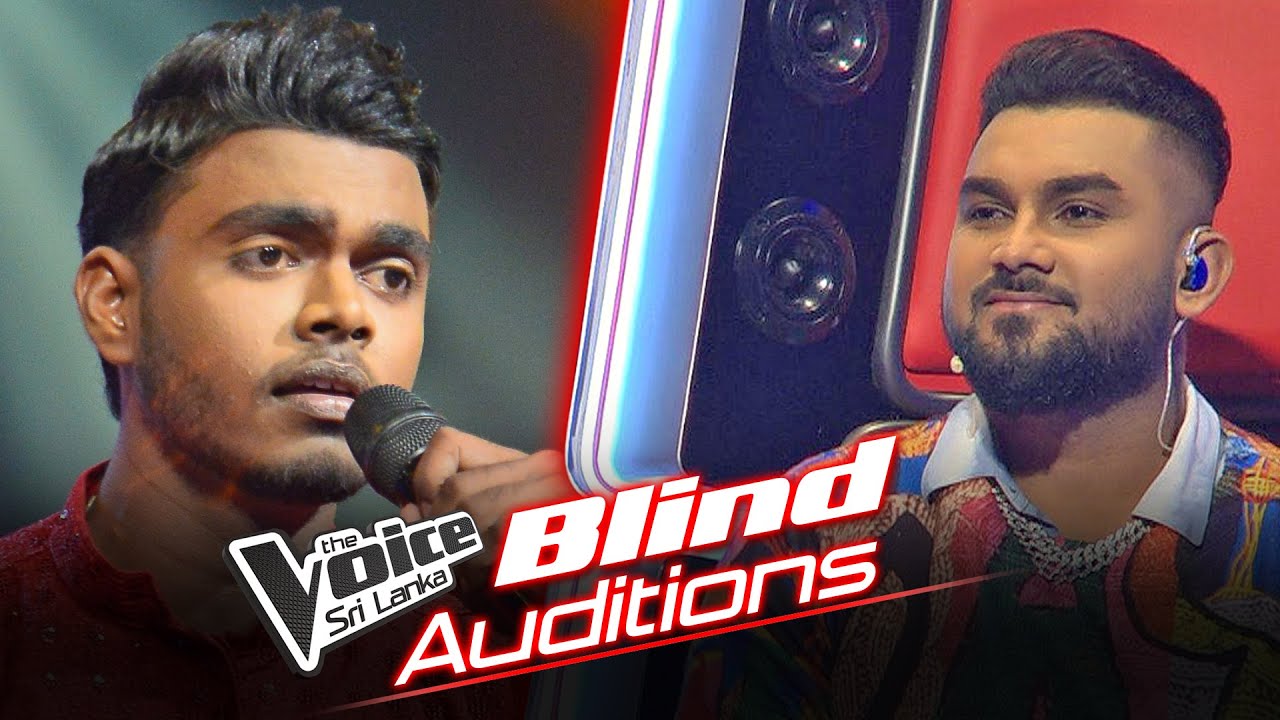 Kalana Wijesinghe | Pin Manda Ranga (පින් මන්ද රංග) | Blind Auditions | The Voice Sri Lanka