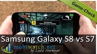 Samsung Galaxy S8 vs S7 Game-Check: How Games Run On Both | Test