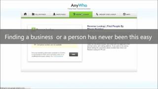 Best Websites: AnyWho