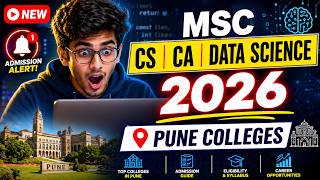 MSc Admission 2026 (CS | CA | Data Science) | Notification, Eligibility &amp; How to Apply