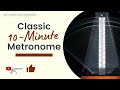 60bpm Classic Metronome 10 Mins 