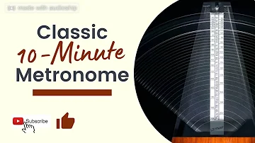 60bpm Classic Metronome [10 mins]