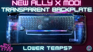 Rog Ally X Transparent Backplate Just Dropped! But its not what you think - Installation & Review