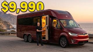 $9,990 Tesla Motorhome is FINALLY Here - The End of America's Rent Trap