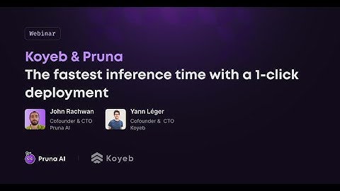 Deploy 3x Faster FLUX.1 [DEV] for Image Generation on Koyeb with Pruna