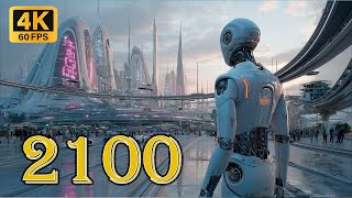 : City 2100: What Will It Be Like?  Architectural Tour in 4K