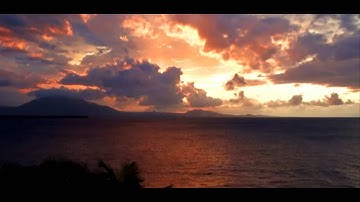 -The XX Intro -  (Official - Long Version) (Visual Ocean Waves & Sunset)