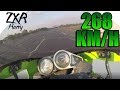 KAWASAKI ZX6R 1999 | Topspeed | German Autobahn | ZXRHerry