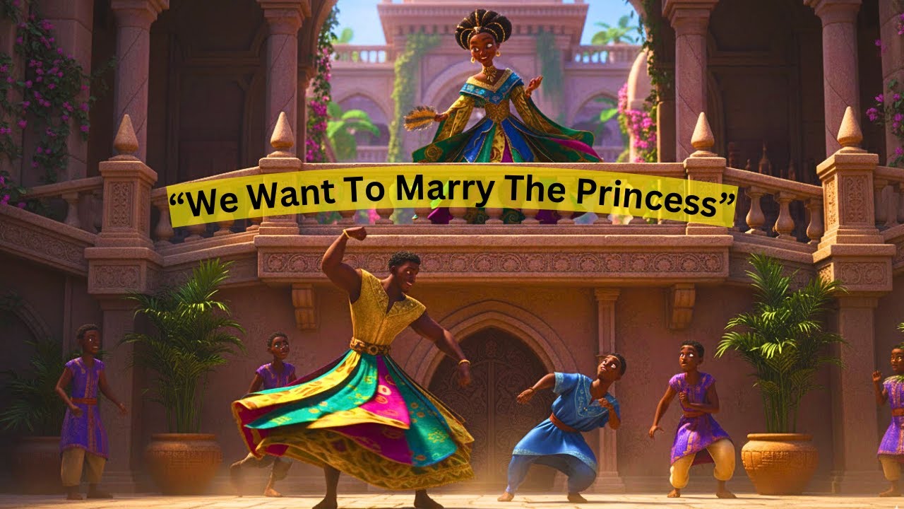 She Asked Every Suitor to Dance — How the Princess Chose Her Husband (African Folktale)