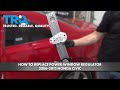 How To Replace Window Regulator 2006-12 Honda Civic