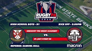 Rugby PA Spring State Championships -HS Boys D1 Final: St. Joe