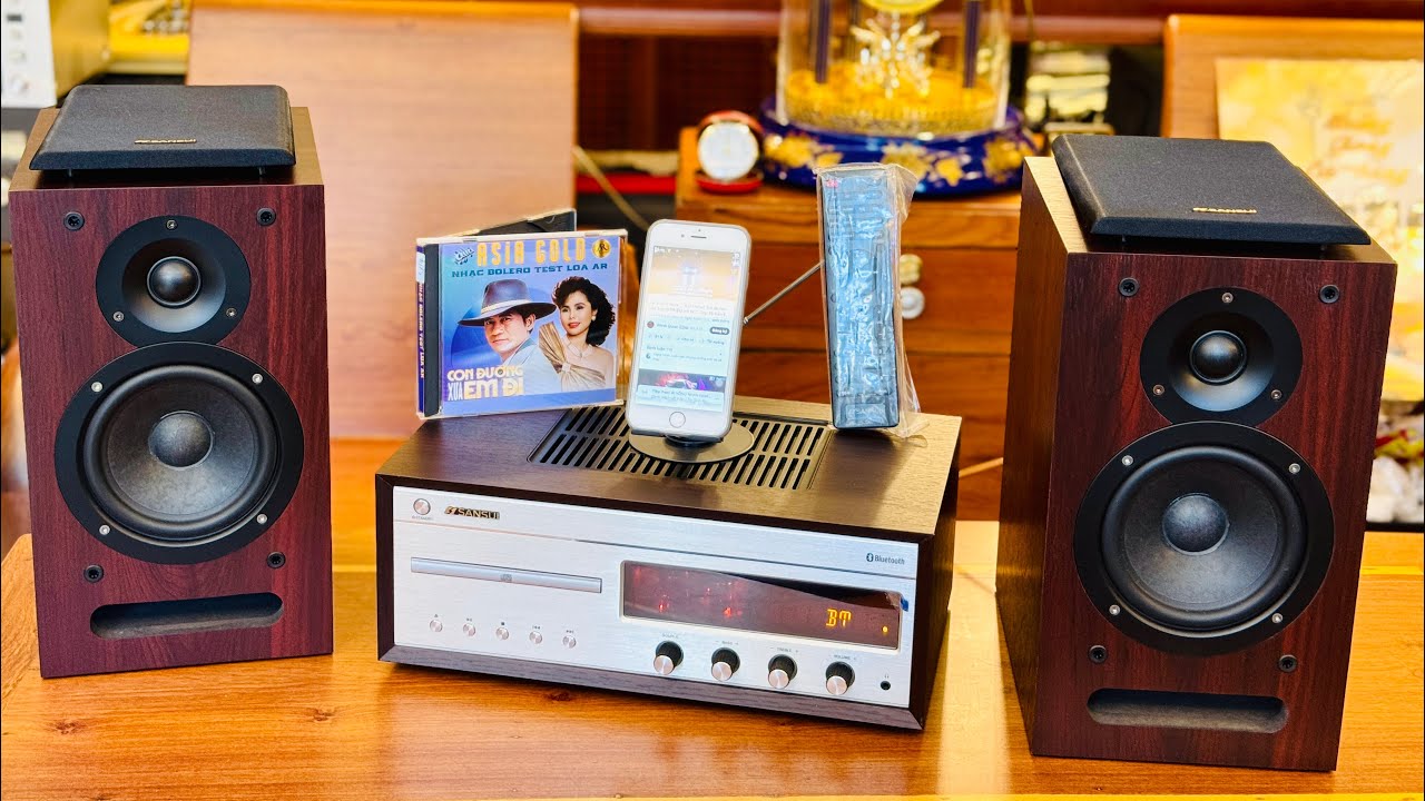 Test Bass dàn Sansui SMC-500BT quá ấn tượng - YouTube