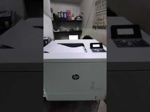 Tes Print Hp Color LaserJet M553