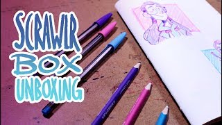 SCRAWLR BOX - Body Parts - Ball Point Pens and Candy Whistles by Zzoffer 3,911 views 5 years ago 11 minutes, 35 seconds