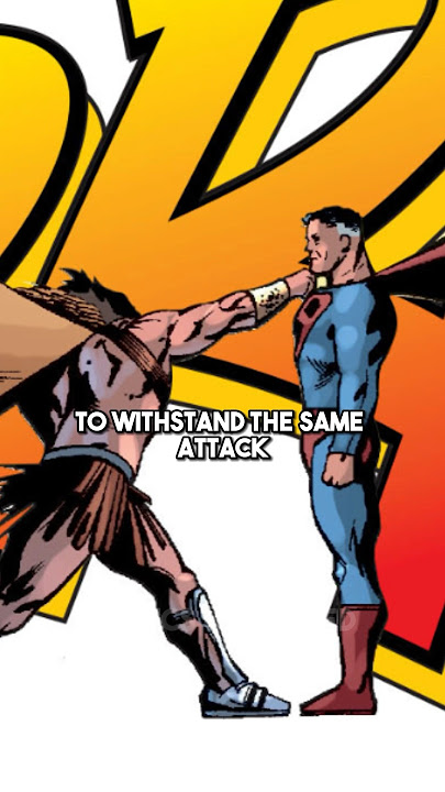 Old Superman Humbles Hercules