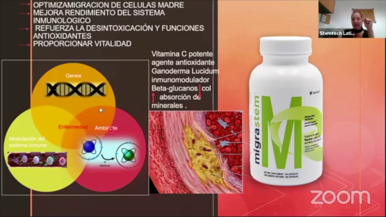 Enfermedad Cardiovascular 2d4 Beneficios del MigraStem -Stemtech Dra Liz Leos | CMAs Saludable