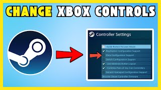 How To Change  Xbox Controls To  PS4 For Steam  Games - Quick & Easy